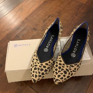 Rothy’s Leopard Flats